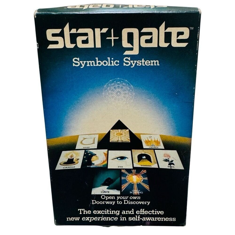 1979 Star + Gate Symbolic System Complete Set with 96 Cards, mat and instruction